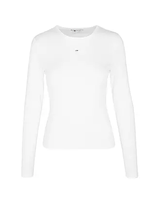 TOMMY JEANS | T-shirt à manches longues | weiss